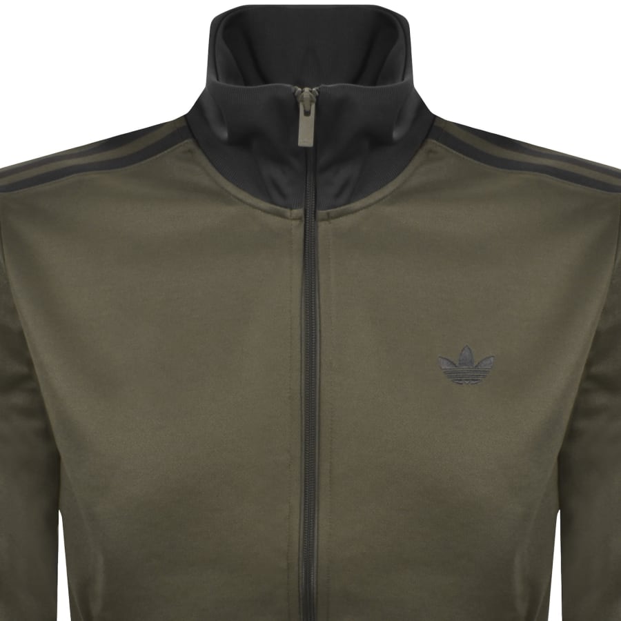 adidas Originals Beckenbauer Track Top Khaki | Mainline Menswear gb